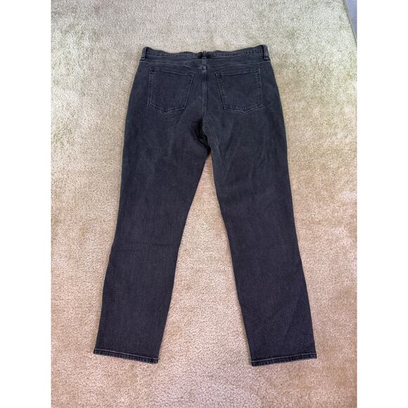 Abercrombie & Fitch Jeans Women Size 33 / 16R Black Super Skinny High Rise D603 - Picture 4 of 15